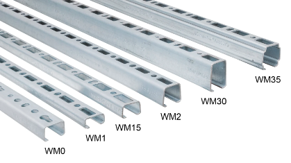 Verzinkt montagerail WM0 27x18